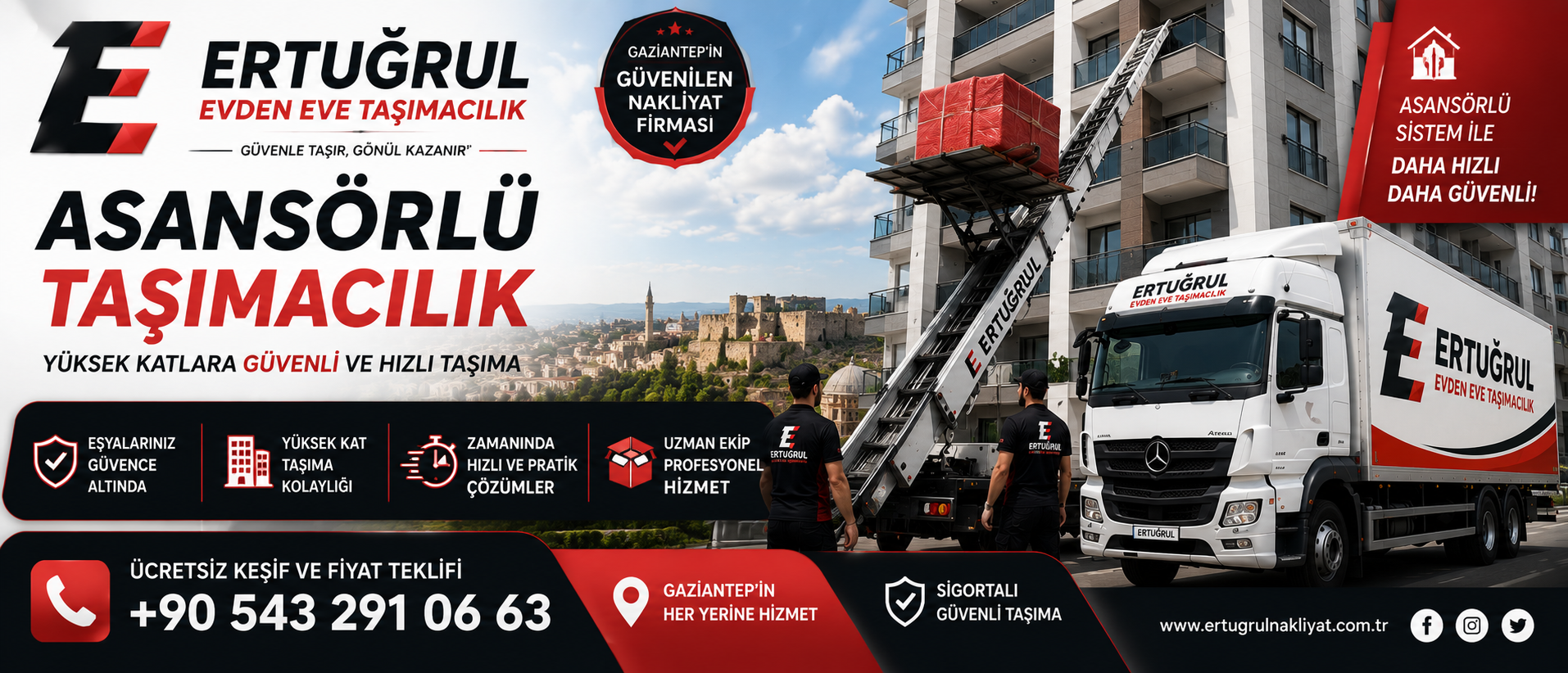 Gaziantep Asansörlü Taşımacılık