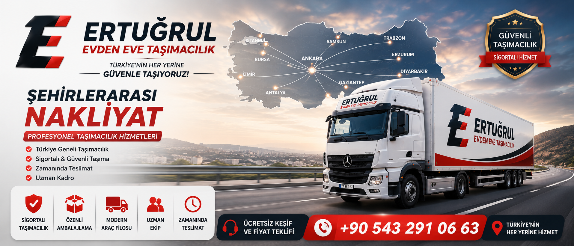 Şehirlerarası Evden Eve Nakliyat